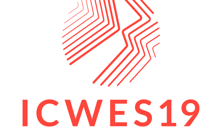 ICWES19 2023 Logo Web Stacked Red