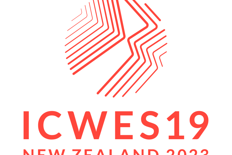 ICWES19 2023 Logo Web Stacked Red